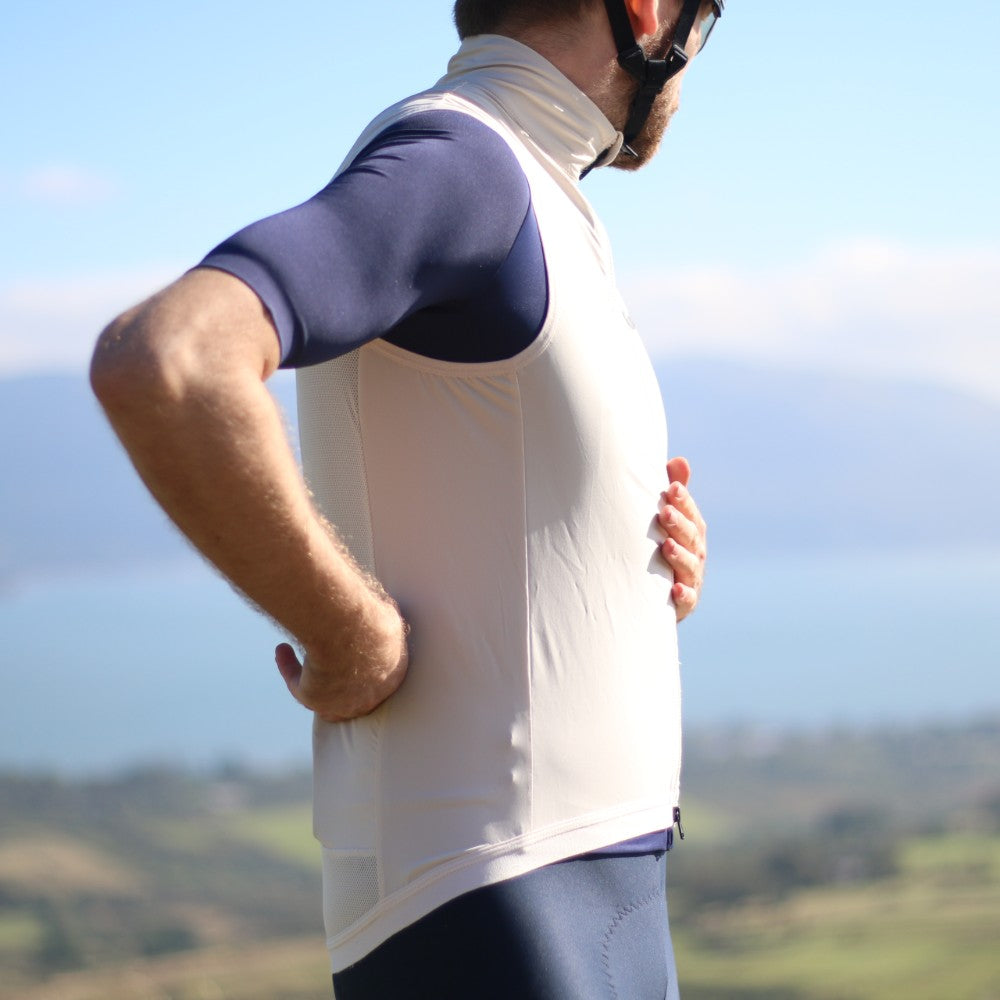 Performance Gilet Pastel White